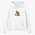 Толстовка худи оверсайз