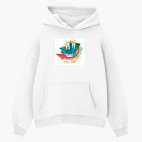 Толстовка худи оверсайз