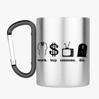 Кружка с карабином