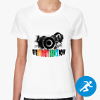 Женская спортивная футболка