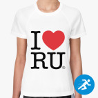 Женская спортивная футболка