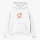 Толстовка худи оверсайз