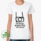 Женская футболка органик
