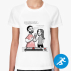 Женская спортивная футболка