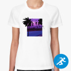 Женская спортивная футболка