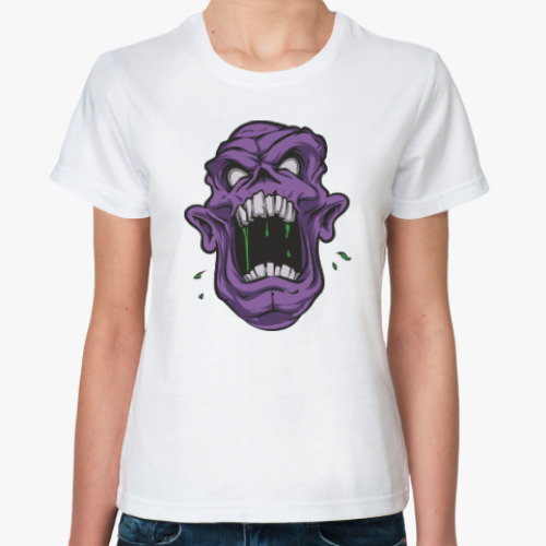 Классическая футболка Zombie, Зомби