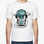 Классическая футболка Снежный человек