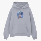 Толстовка худи оверсайз