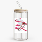 Банка с бамбуковой крышкой