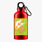 Металлическая бутылка 400 мл UV-DTF