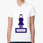 Женская рубашка поло