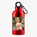 Металлическая бутылка 400 мл UV-DTF