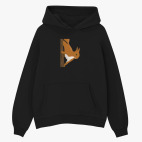 Толстовка худи оверсайз