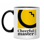 Кружка двухцветная