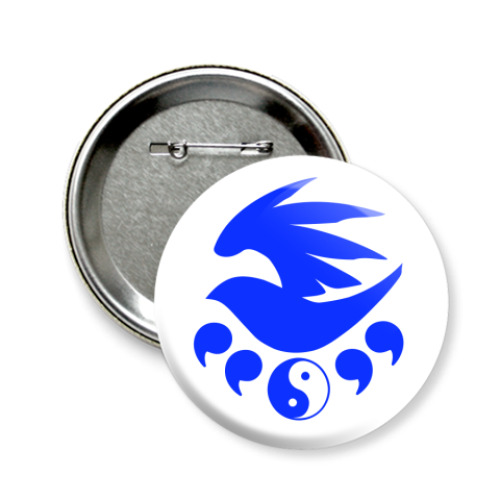 Значок 58мм с принтом Sekirei