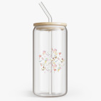 Банка с бамбуковой крышкой