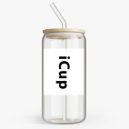 Банка с бамбуковой крышкой