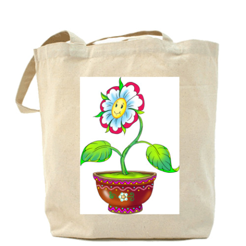 Сумка шоппер Цветок
