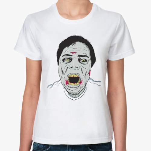 Классическая футболка Зомби