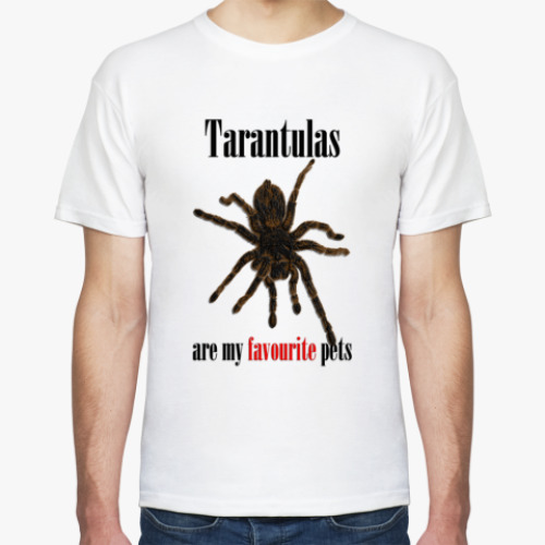 Футболка с принтом Tarantulas