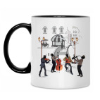 Кружка двухцветная