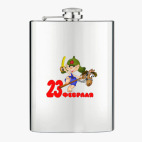 Фляжка стальная