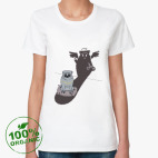 Женская футболка органик