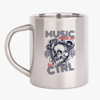 Кружка металлическая