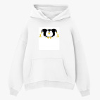 Толстовка худи оверсайз