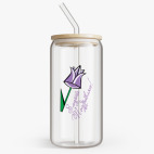 Банка с бамбуковой крышкой