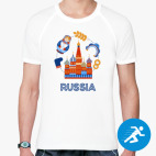 Мужская спортивная футболка