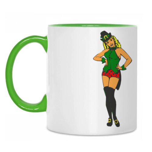 Кружка с принтом Леприкон