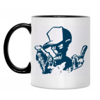 Кружка двухцветная