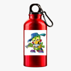 Металлическая бутылка 400 мл UV-DTF