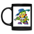 Кружка цветная UV-DTF