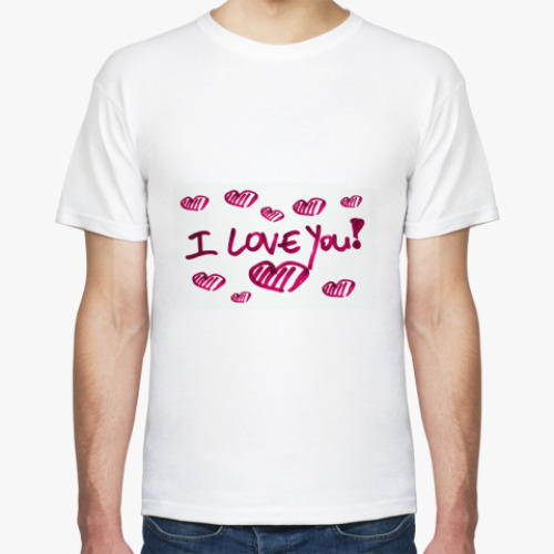 Футболка I love You
