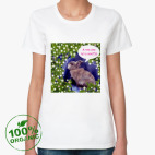 Женская футболка органик