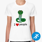 Женская спортивная футболка