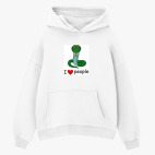 Толстовка худи оверсайз