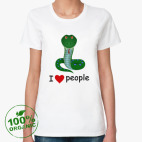 Женская футболка органик