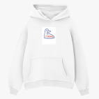 Толстовка худи оверсайз