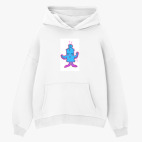 Толстовка худи оверсайз