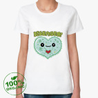 Женская футболка органик