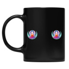 Кружка цветная UV-DTF