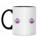 Кружка двухцветная