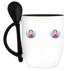 Кружка с ложкой