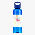 Прозрачная спортивная бутылка