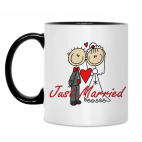 Кружка двухцветная