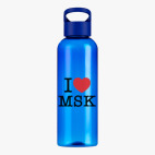 Прозрачная спортивная бутылка