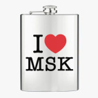 Фляжка стальная